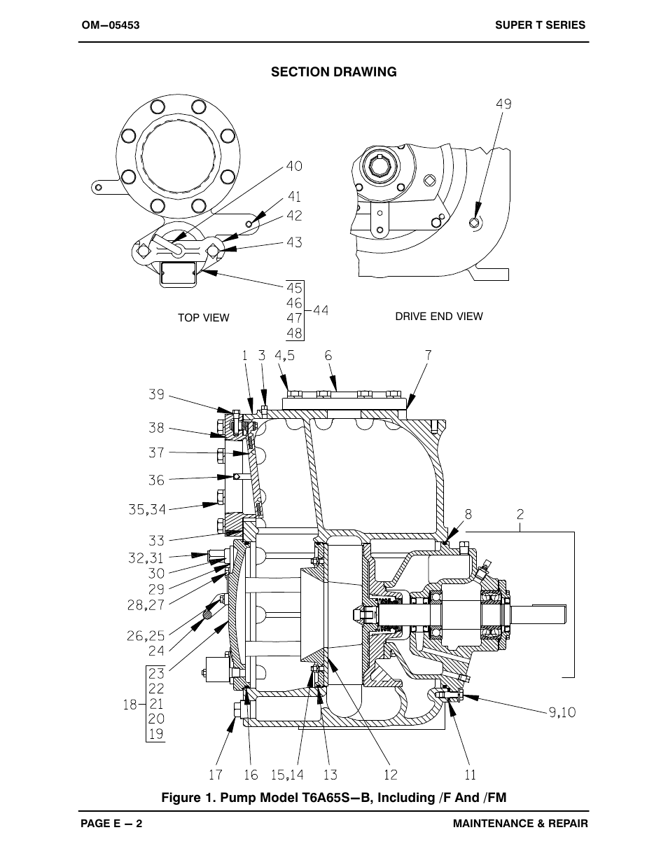 Gorman-Rupp Pumps T6A65S-B /F,/FM User Manual | Page 25 / 38