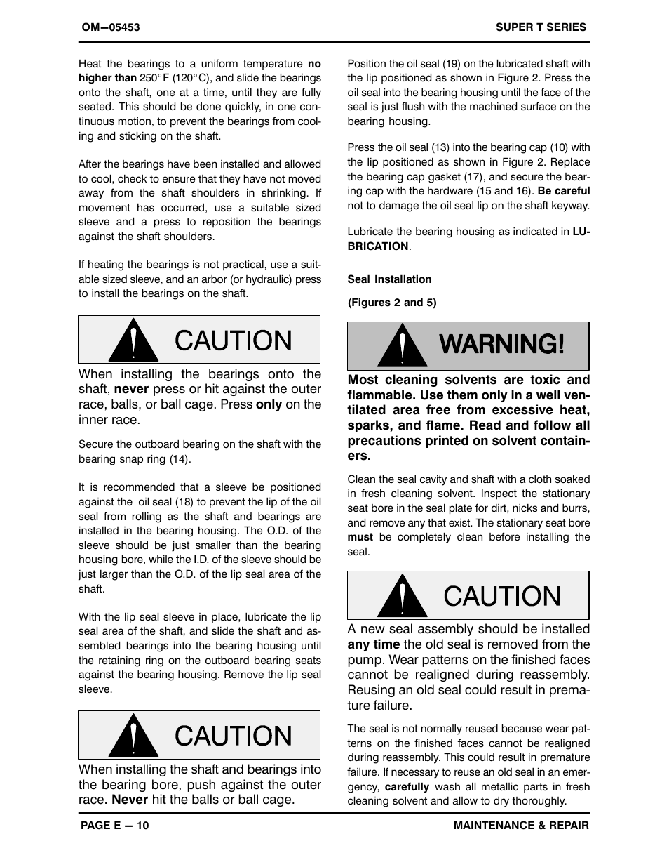 Gorman-Rupp Pumps T6A65S-B /F,/FM User Manual | Page 33 / 38