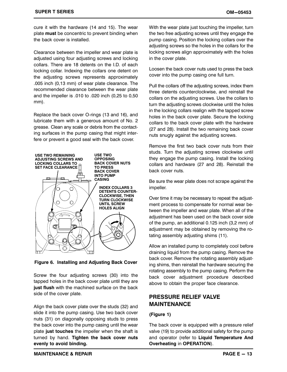 Gorman-Rupp Pumps T6A65S-B /F,/FM User Manual | Page 36 / 38