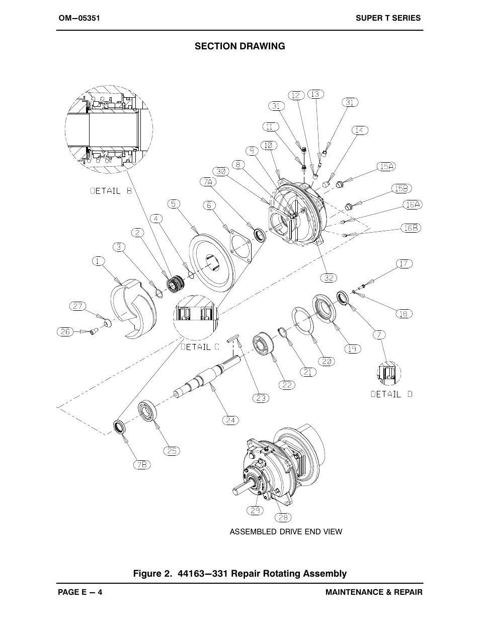 Gorman-Rupp Pumps T6A71S-B /F,/FM User Manual | Page 26 / 39