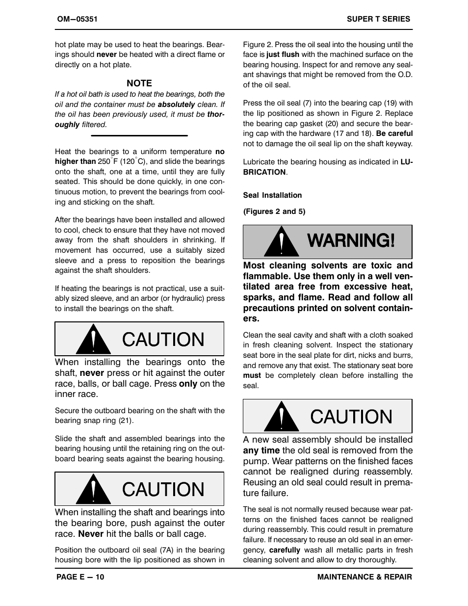 Gorman-Rupp Pumps T6A71S-B /F,/FM User Manual | Page 32 / 39