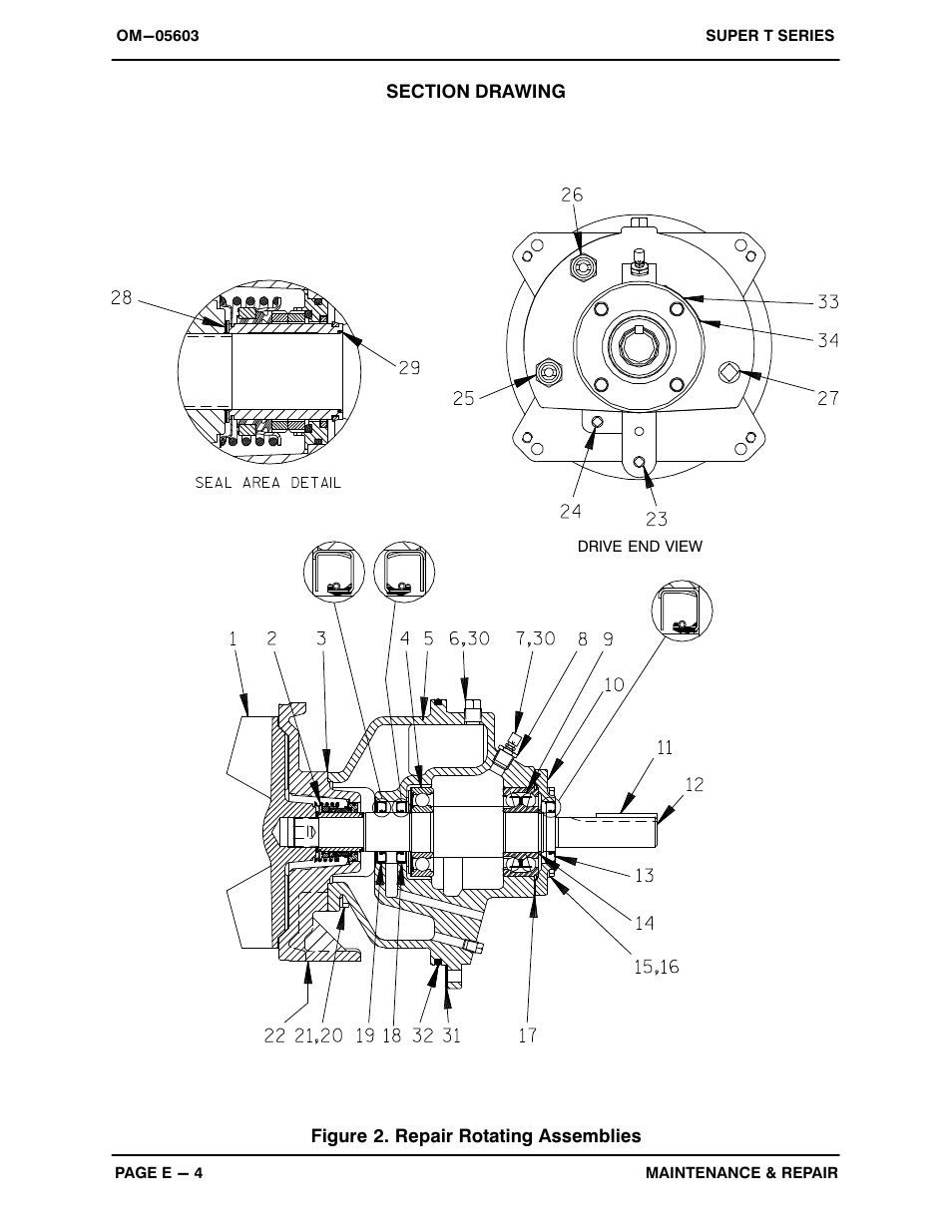 Gorman-Rupp Pumps T6B3S-B /F,/FM,/WW,/WWS User Manual | Page 26 / 39