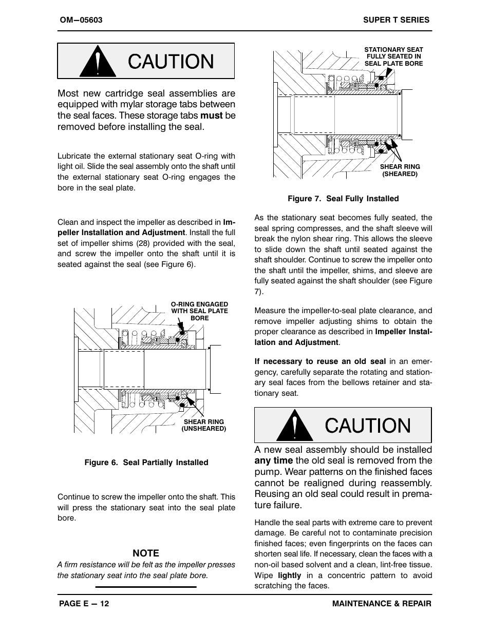 Gorman-Rupp Pumps T6B3S-B /F,/FM,/WW,/WWS User Manual | Page 34 / 39