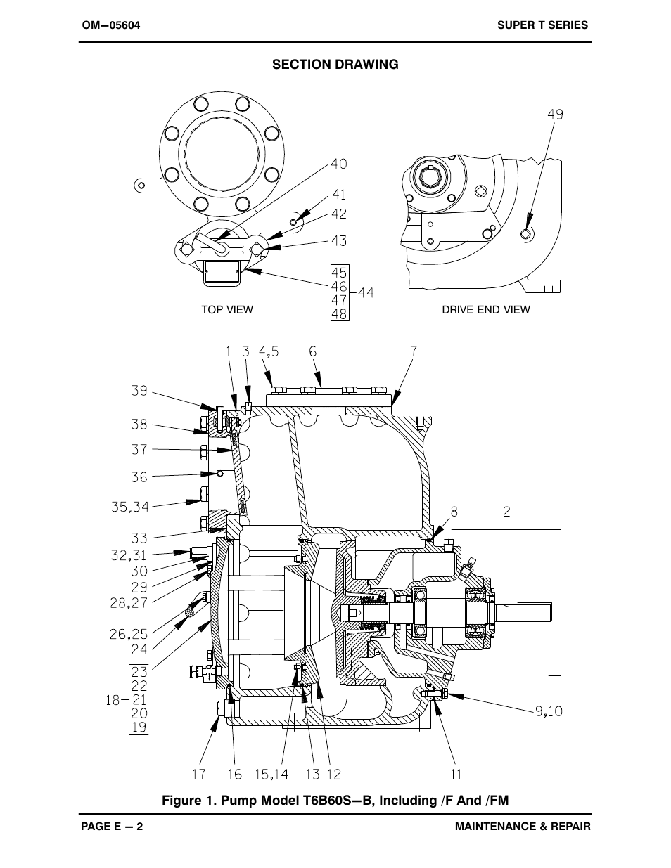 Gorman-Rupp Pumps T6B60S-B /F,/FM User Manual | Page 24 / 39