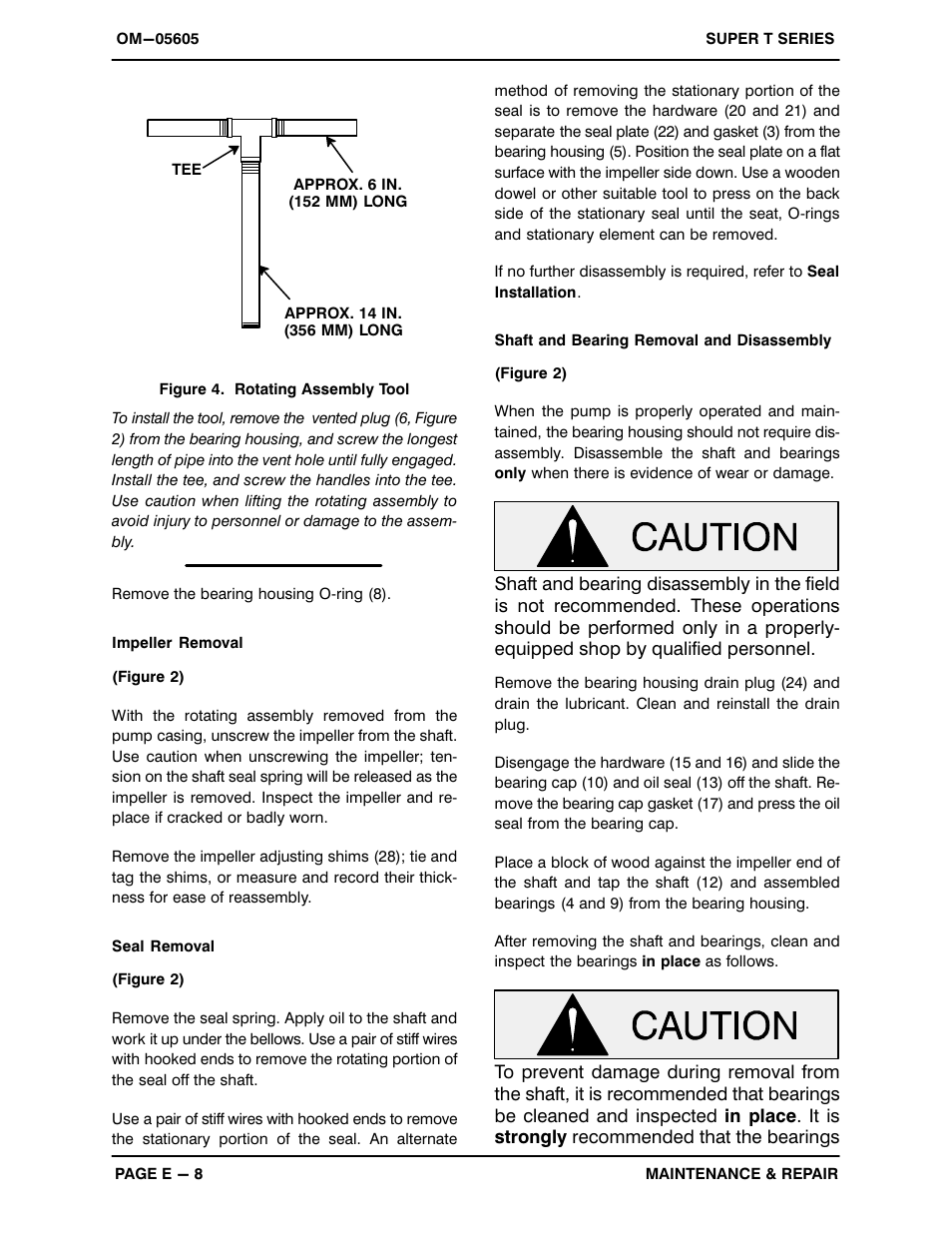 Gorman-Rupp Pumps T6B61S-B /F,/FM User Manual | Page 30 / 37