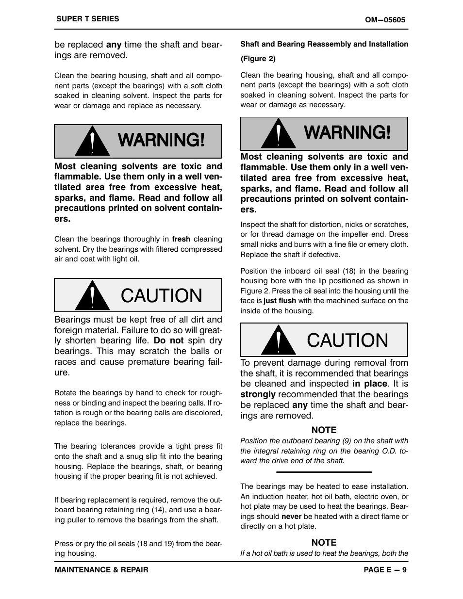 Gorman-Rupp Pumps T6B61S-B /F,/FM User Manual | Page 31 / 37