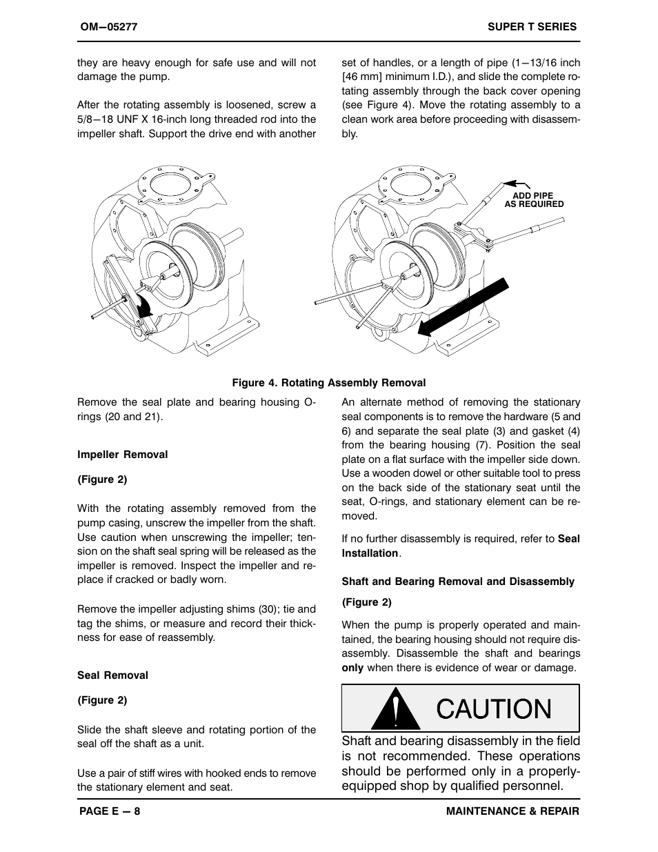 Gorman-Rupp Pumps T8A3S-B /F,/FM,/WW,/WWS User Manual | Page 30 / 40