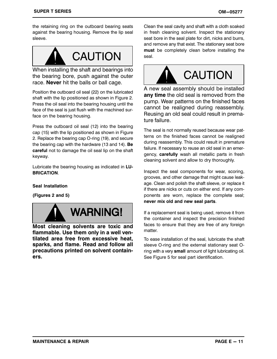 Gorman-Rupp Pumps T8A3S-B /F,/FM,/WW,/WWS User Manual | Page 33 / 40