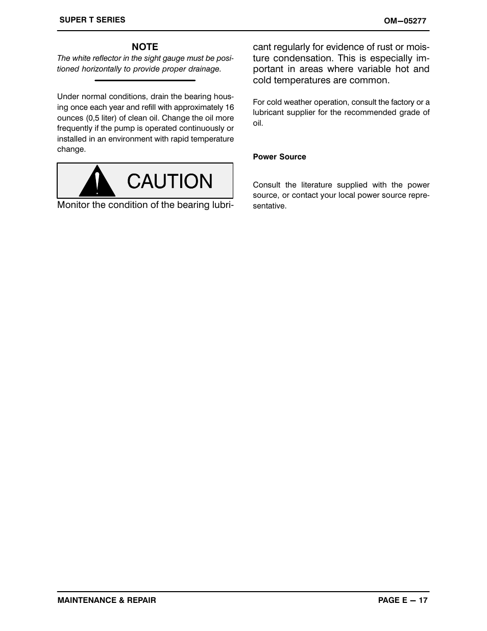 Gorman-Rupp Pumps T8A3S-B /F,/FM,/WW,/WWS User Manual | Page 39 / 40