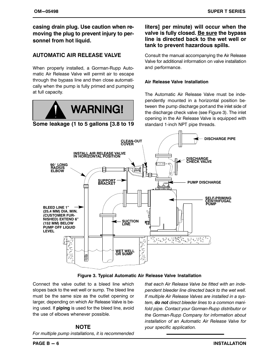 Gorman-Rupp Pumps T8A65S-B /F,/FM User Manual | Page 13 / 38