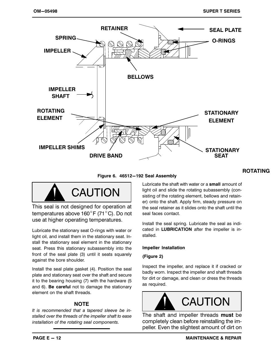 Gorman-Rupp Pumps T8A65S-B /F,/FM User Manual | Page 34 / 38