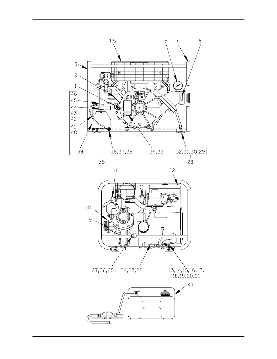 Gorman-Rupp Pumps 62 1/2D1-CH23 S/G 1211015 and up User Manual | Page 19 / 29