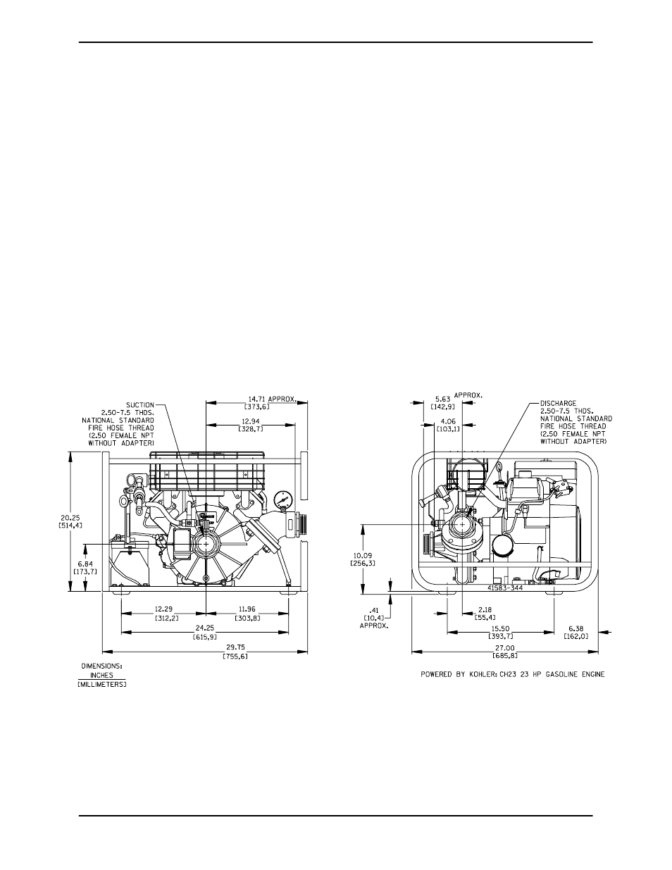 Installation | Gorman-Rupp Pumps 62 1/2D1-CH23 S/G 1211015 and up User Manual | Page 8 / 29