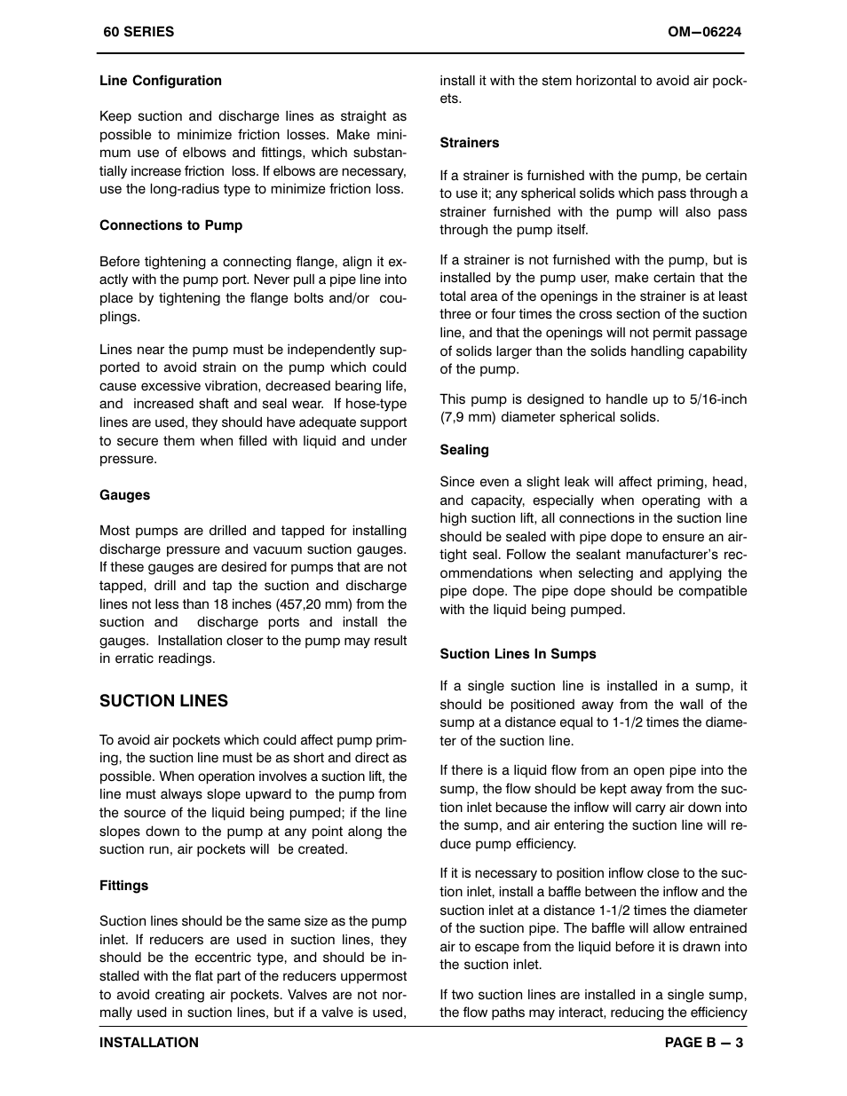 Gorman-Rupp Pumps 62 1/2A1-L100 S/G S2 93740 CA and up User Manual | Page 10 / 26
