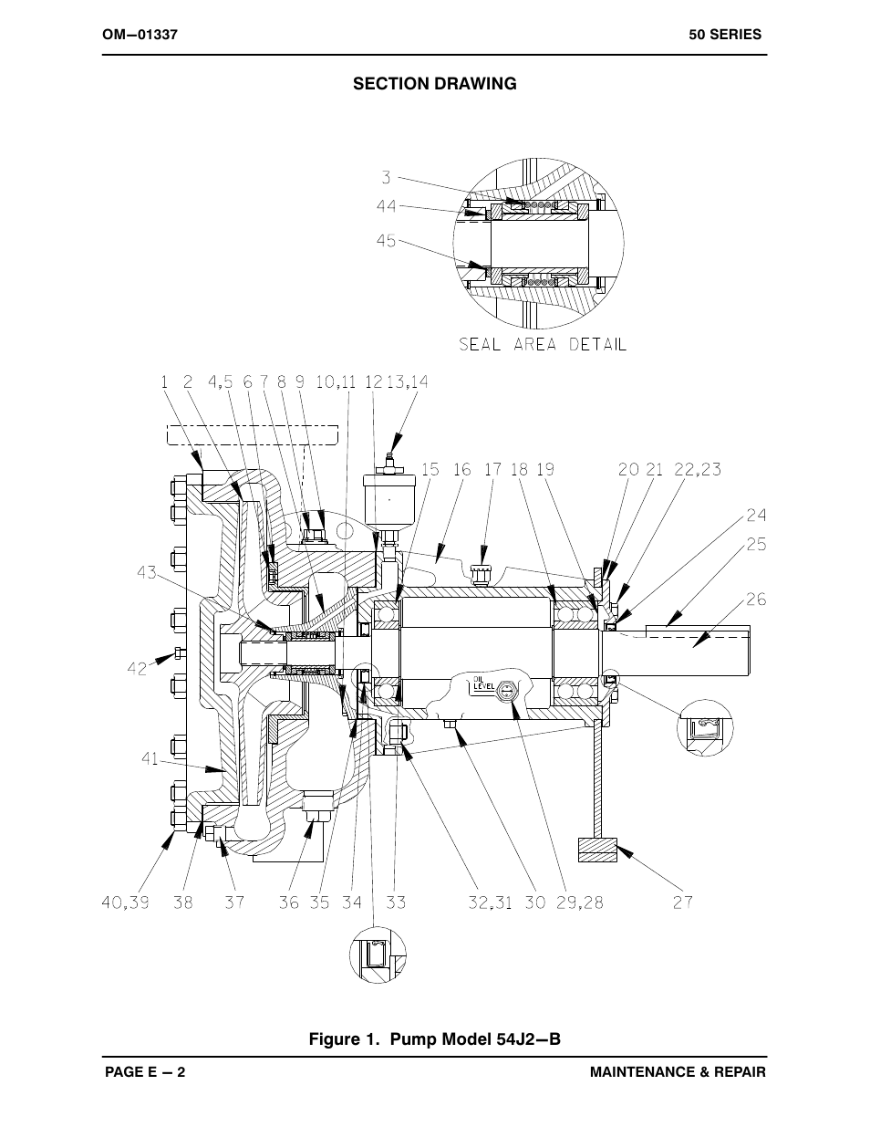 Figure 1. pump model 54j2−b | Gorman-Rupp Pumps 54J2-B 1424552 and up User Manual | Page 24 / 34