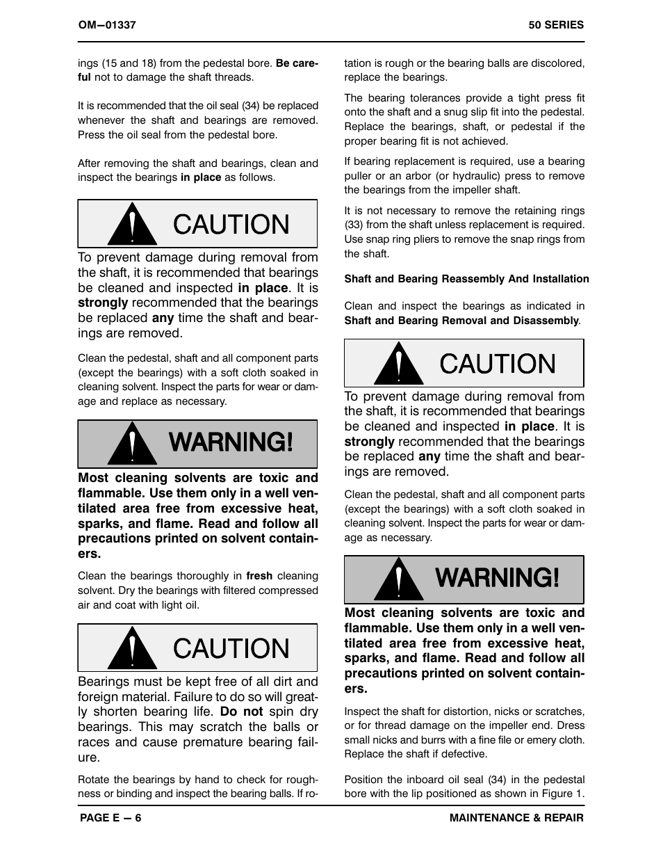 Gorman-Rupp Pumps 54J2-B 1424552 and up User Manual | Page 28 / 34