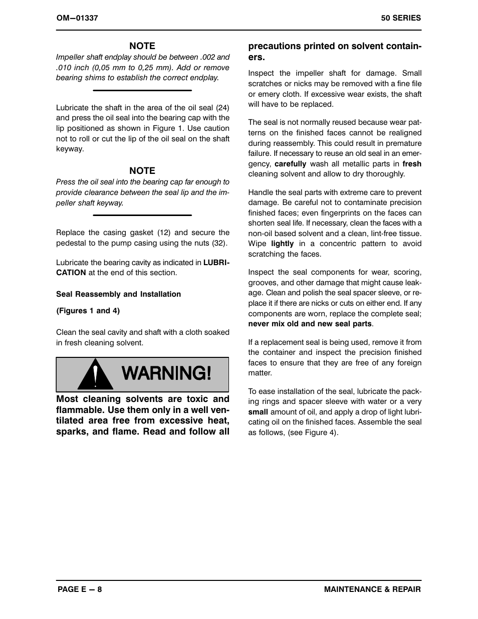 Gorman-Rupp Pumps 54J2-B 1424552 and up User Manual | Page 30 / 34