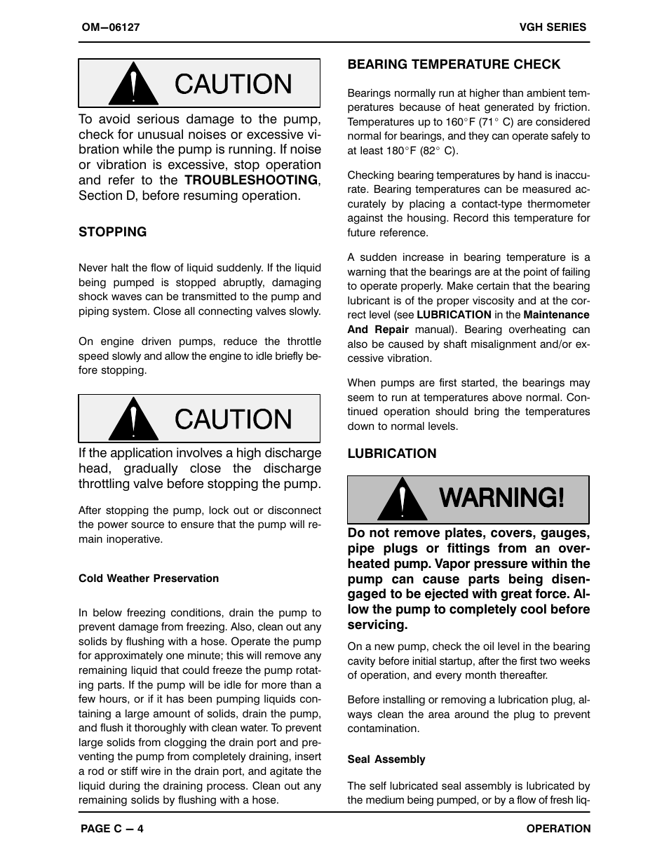 Gorman-Rupp Pumps VGH4D31-B 1379872 thru 1211396 User Manual | Page 17 / 33