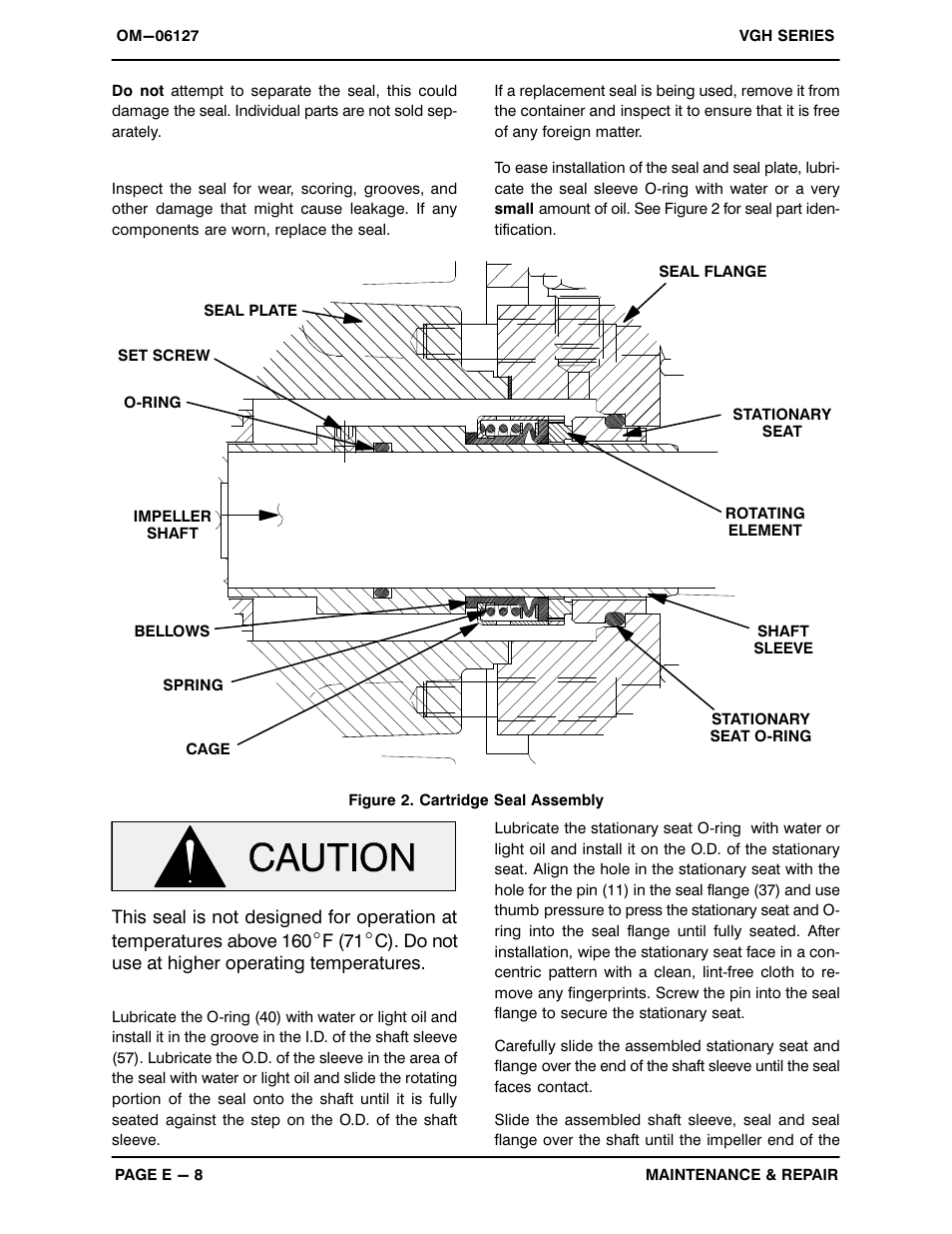 Gorman-Rupp Pumps VGH4D31-B 1379872 thru 1211396 User Manual | Page 30 / 33