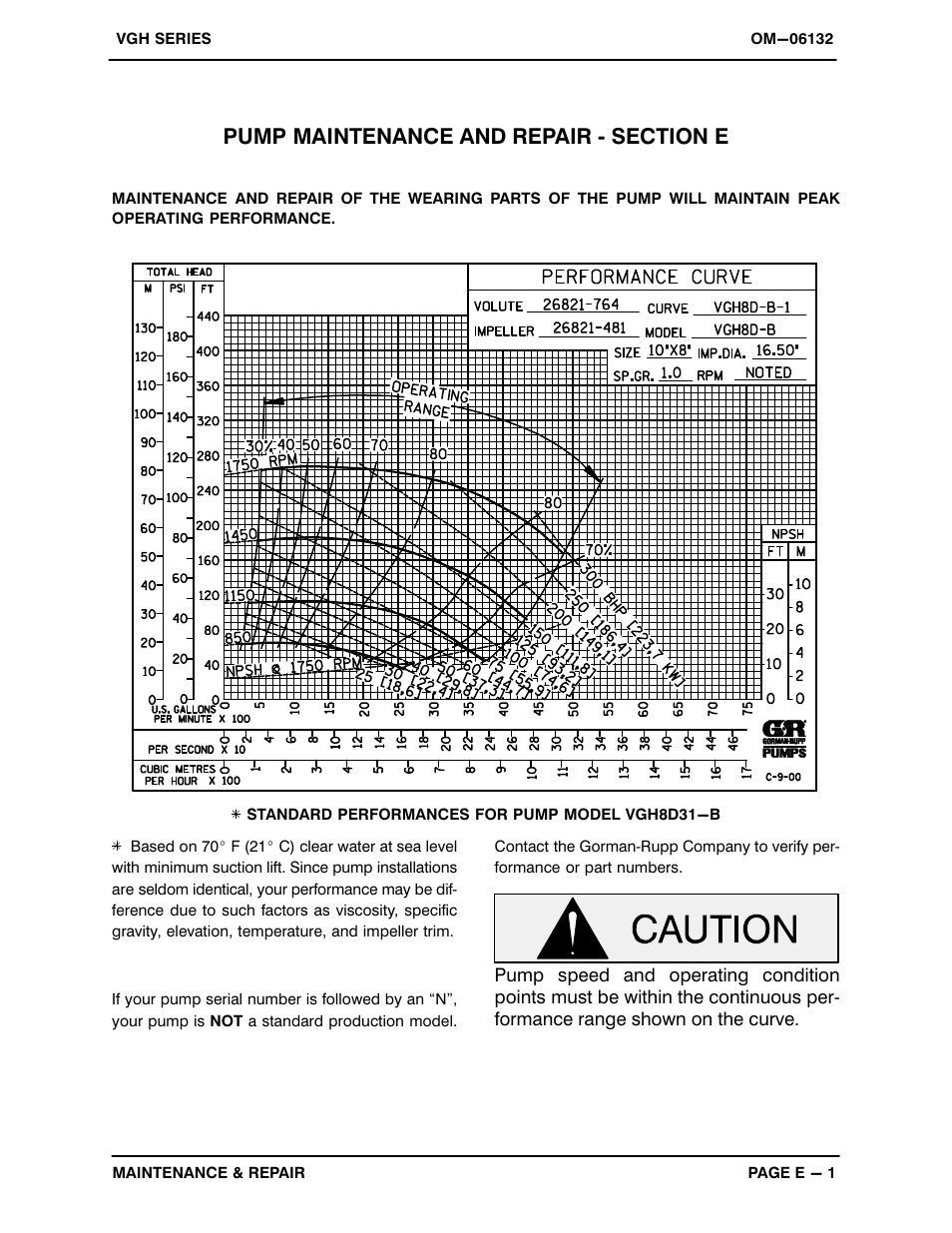 Gorman-Rupp Pumps VGH8D31-B 1379872 thru 1208738 User Manual | Page 23 / 33