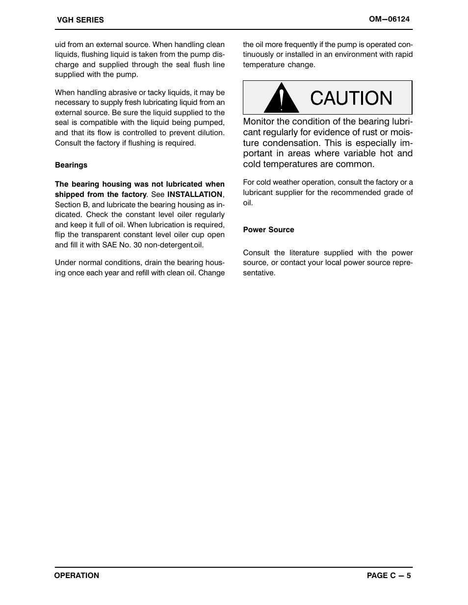 Gorman-Rupp Pumps VGH3C31-B 1379872 thru 1208728 User Manual | Page 18 / 33