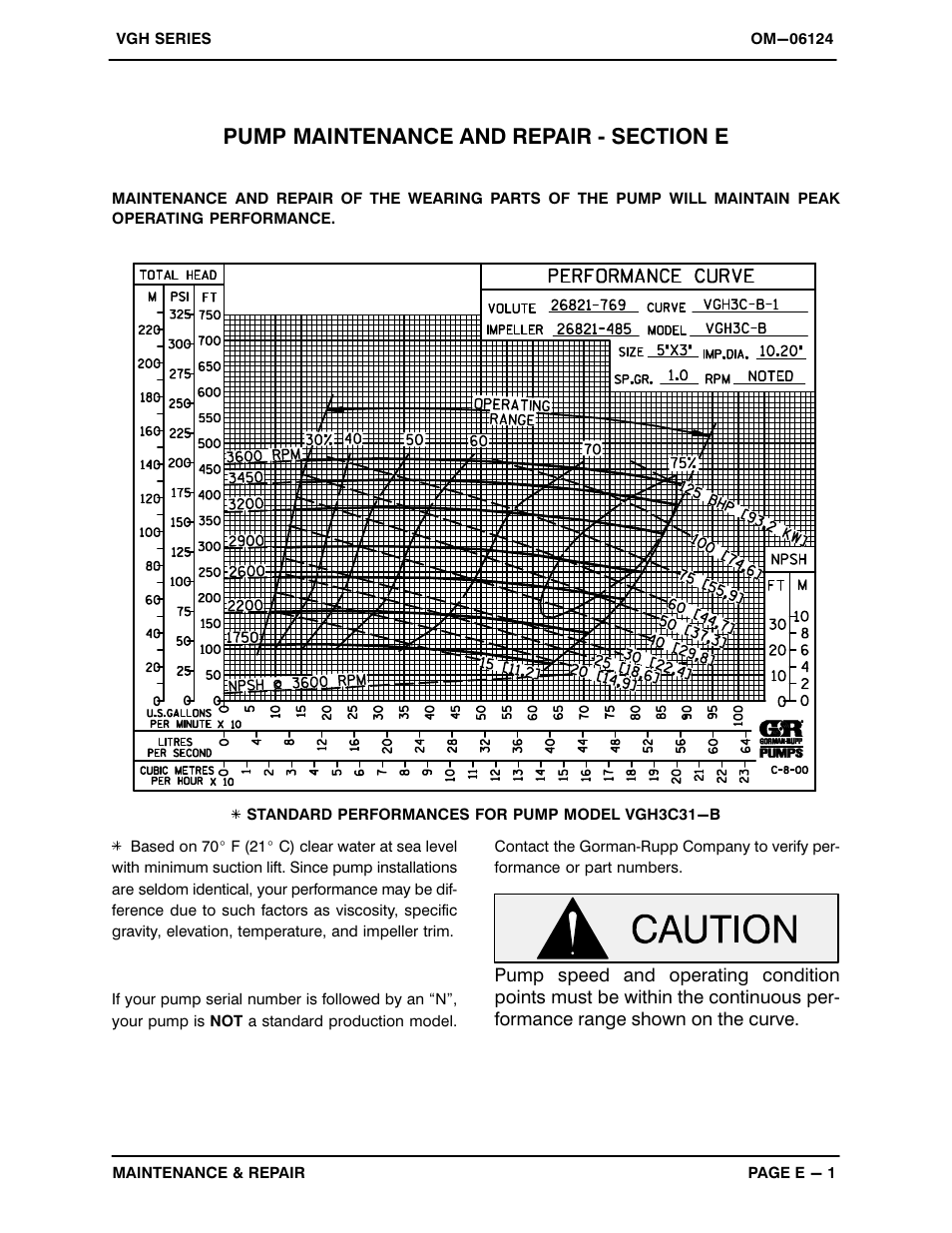 Gorman-Rupp Pumps VGH3C31-B 1379872 thru 1208728 User Manual | Page 23 / 33