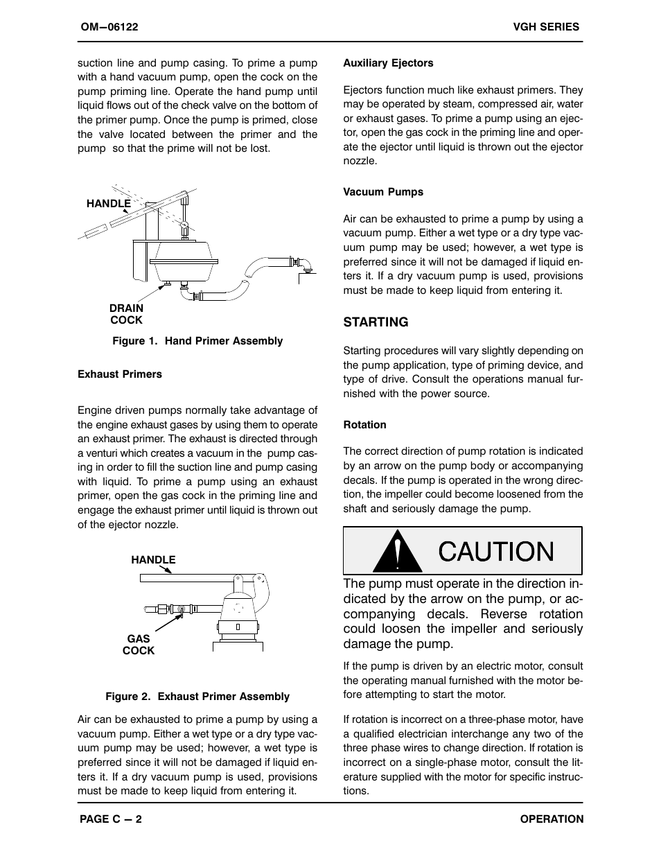 Gorman-Rupp Pumps VGH2 1/2D31-B 1379872 thru 1208720 User Manual | Page 15 / 33