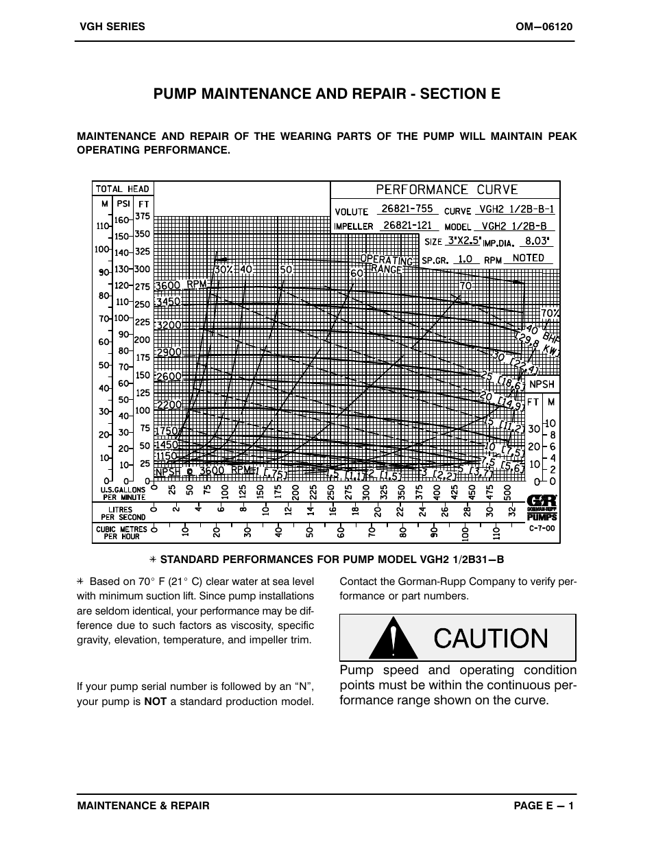 Gorman-Rupp Pumps VGH2 1/2B31-B 1379872 thru 1210171 User Manual | Page 23 / 33