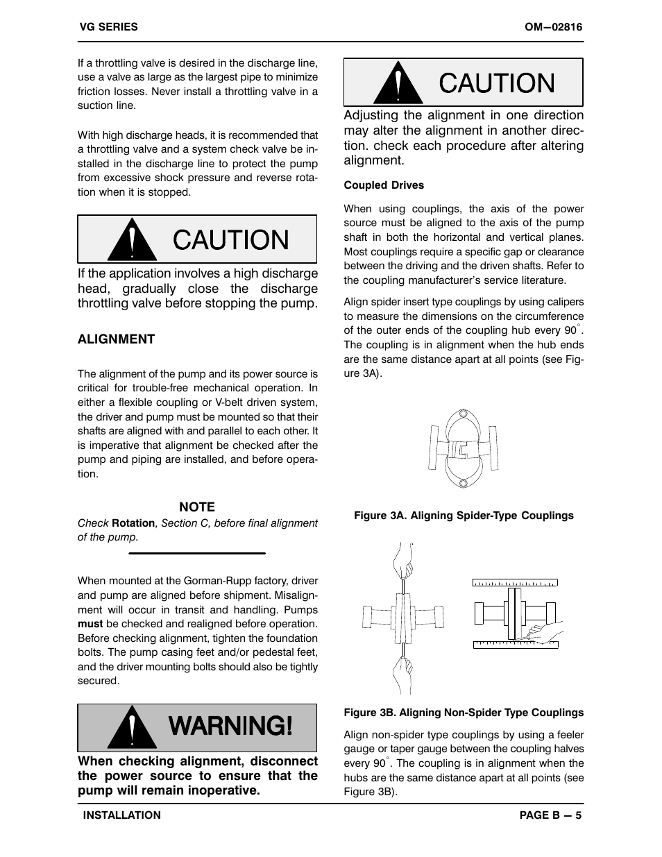 Gorman-Rupp Pumps VG5C3-B 1188885 and up User Manual | Page 12 / 31