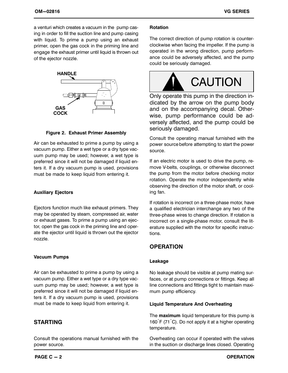 Gorman-Rupp Pumps VG5C3-B 1188885 and up User Manual | Page 15 / 31