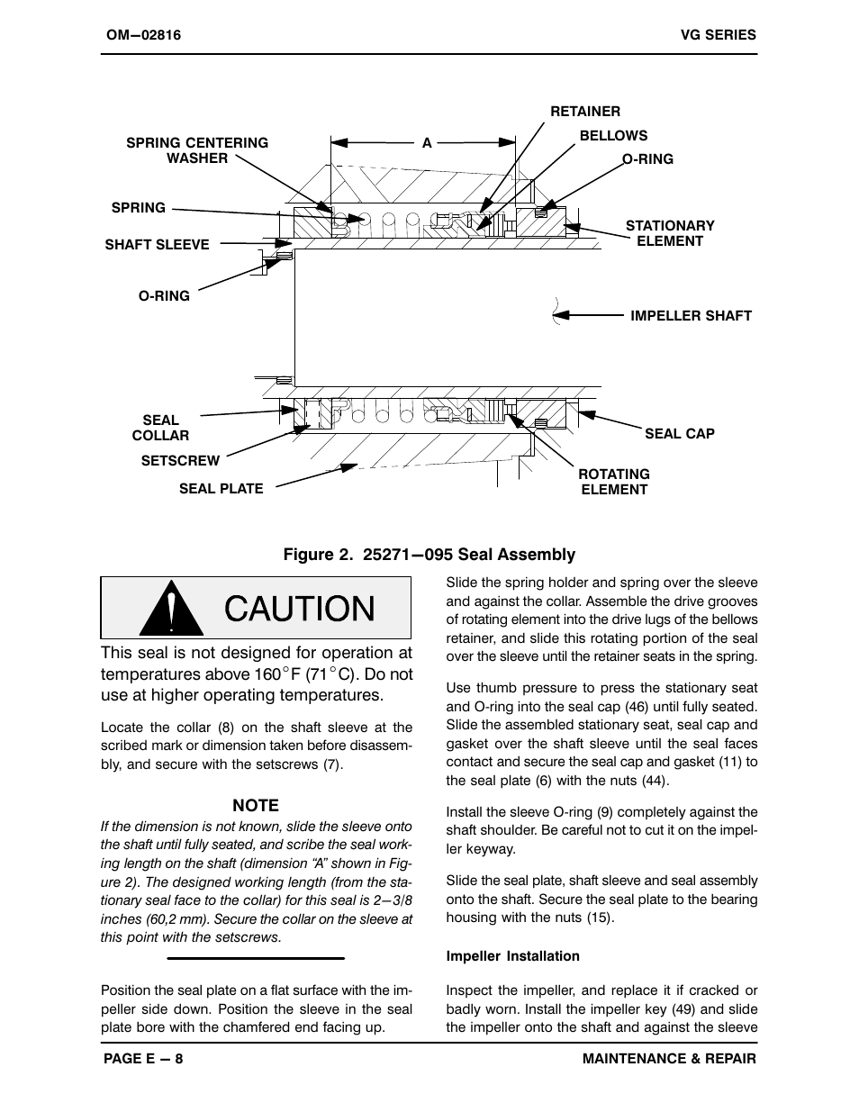 Gorman-Rupp Pumps VG5C3-B 1188885 and up User Manual | Page 29 / 31