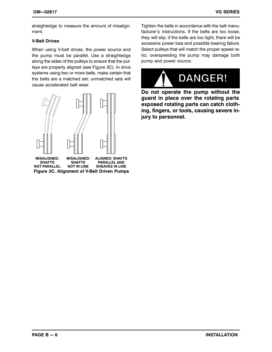 Gorman-Rupp Pumps VG6D3-B 1188889 and up User Manual | Page 12 / 30