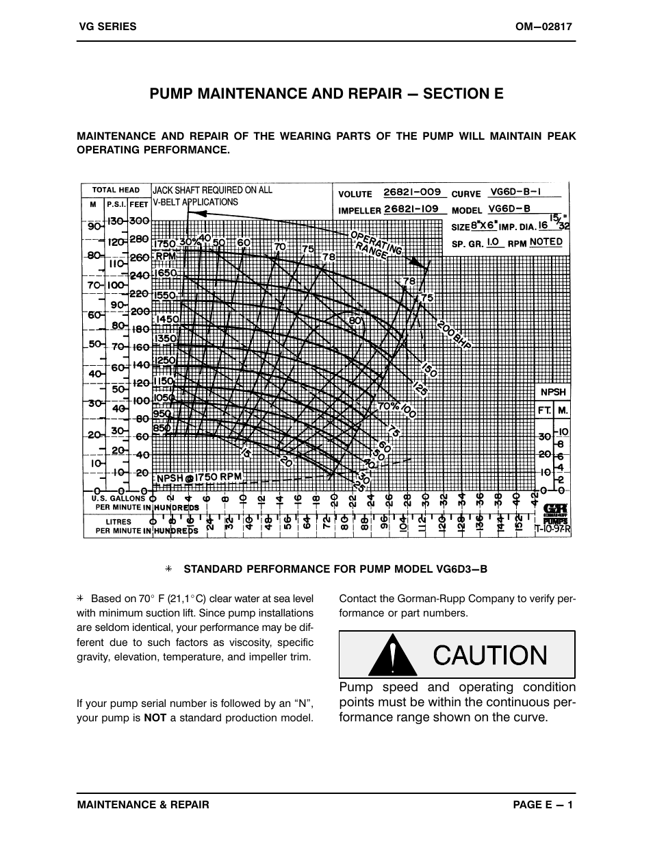 Gorman-Rupp Pumps VG6D3-B 1188889 and up User Manual | Page 21 / 30