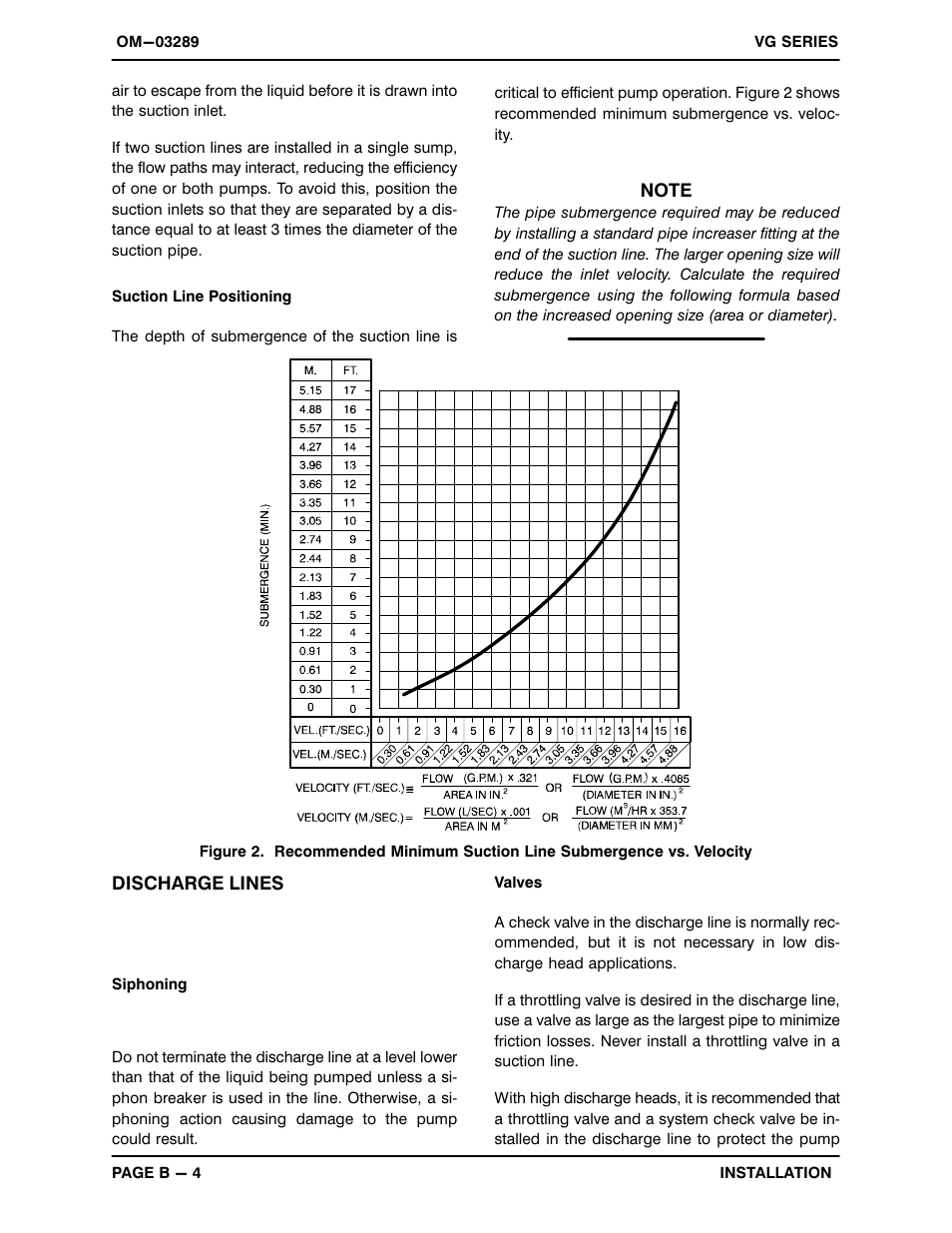 Gorman-Rupp Pumps VG1 1/4B3-B 1260463 and up User Manual | Page 11 / 34