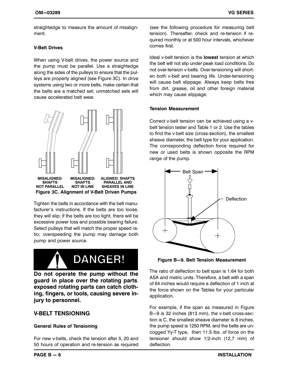 Gorman-Rupp Pumps VG1 1/4B3-B 1260463 and up User Manual | Page 13 / 34