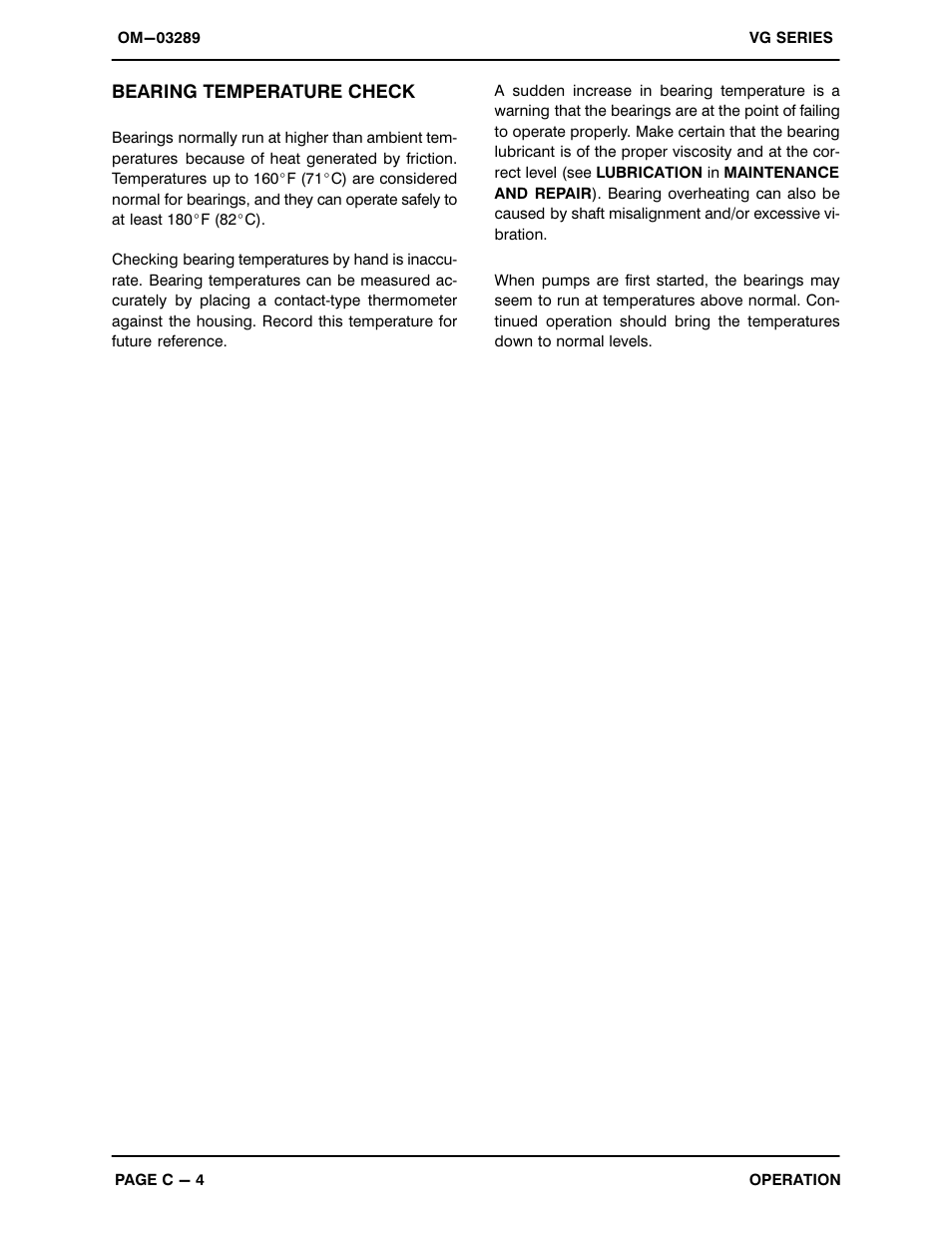 Gorman-Rupp Pumps VG1 1/4B3-B 1260463 and up User Manual | Page 20 / 34