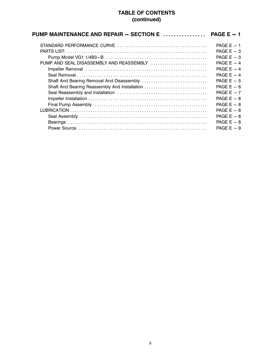 Gorman-Rupp Pumps VG1 1/4B3-B 1260463 and up User Manual | Page 4 / 34