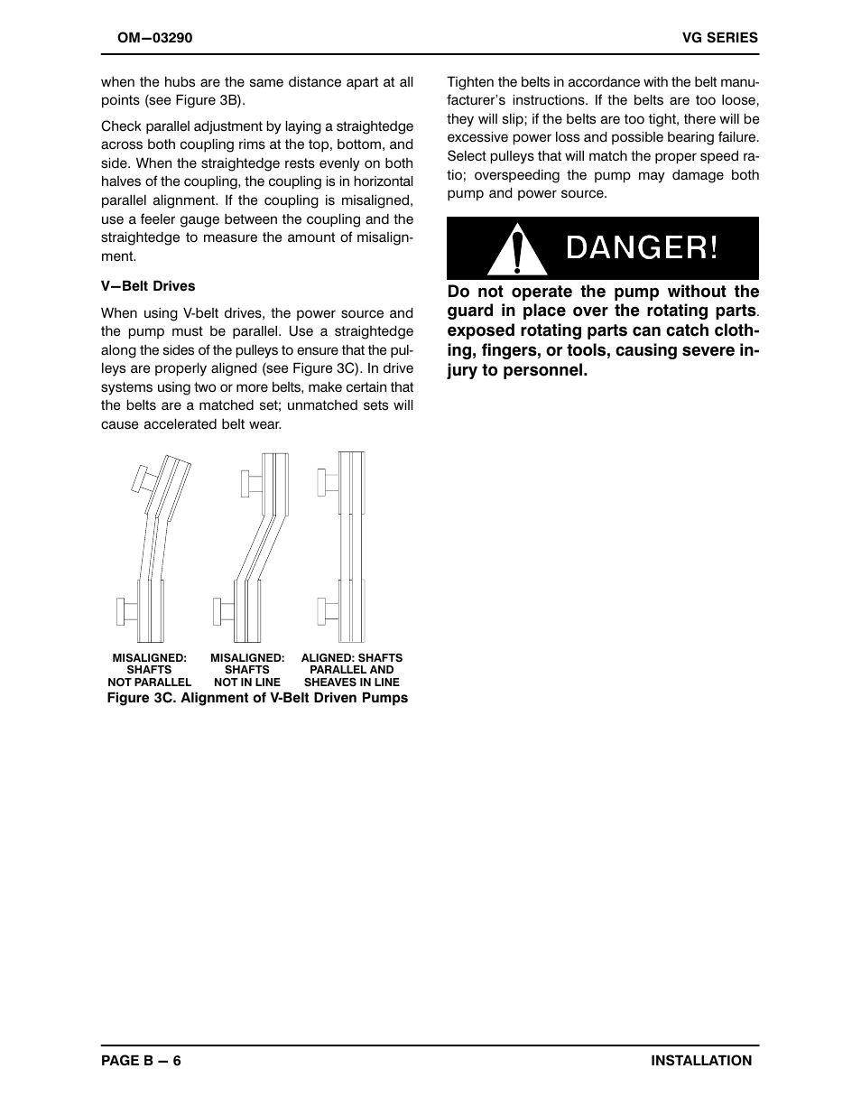 Gorman-Rupp Pumps VG1 1/2C3-B 1316095 and up User Manual | Page 12 / 30