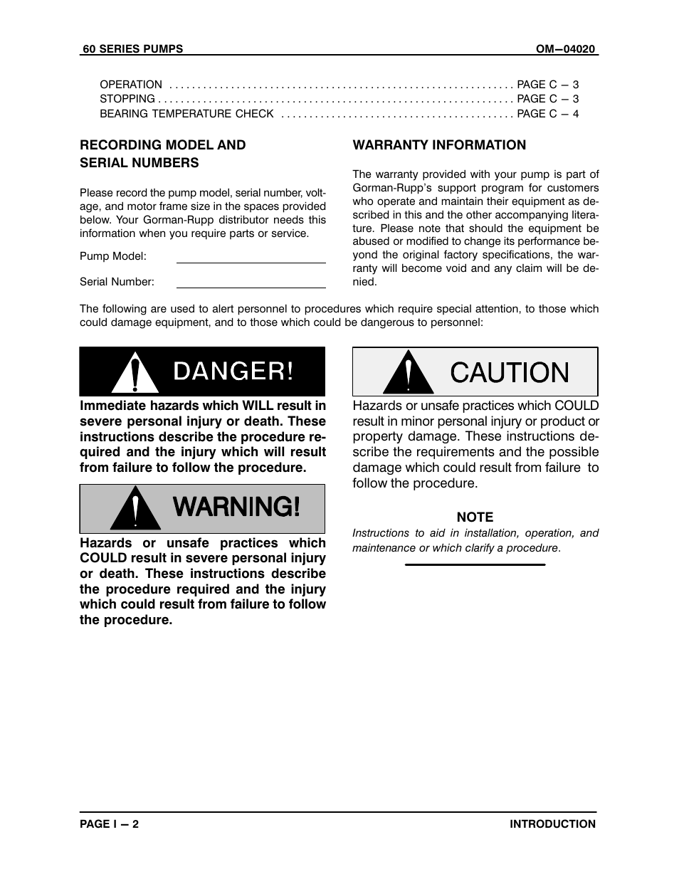 Gorman-Rupp Pumps 62E31-B All serial numbers User Manual | Page 4 / 18