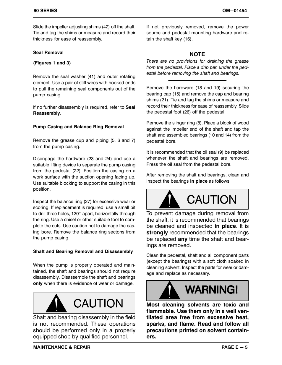 Gorman-Rupp Pumps 66B2-B 370671 and up User Manual | Page 27 / 34