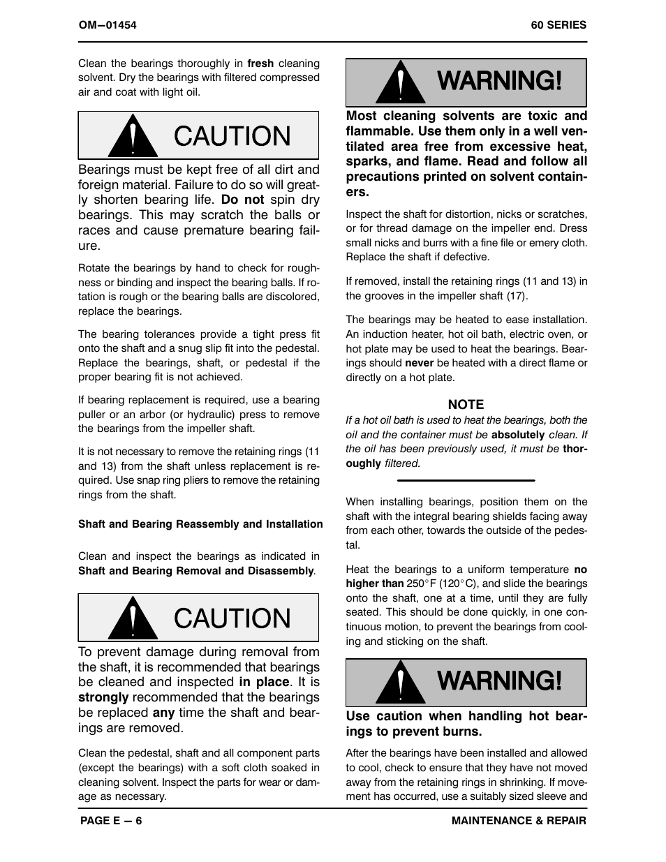 Gorman-Rupp Pumps 66B2-B 370671 and up User Manual | Page 28 / 34