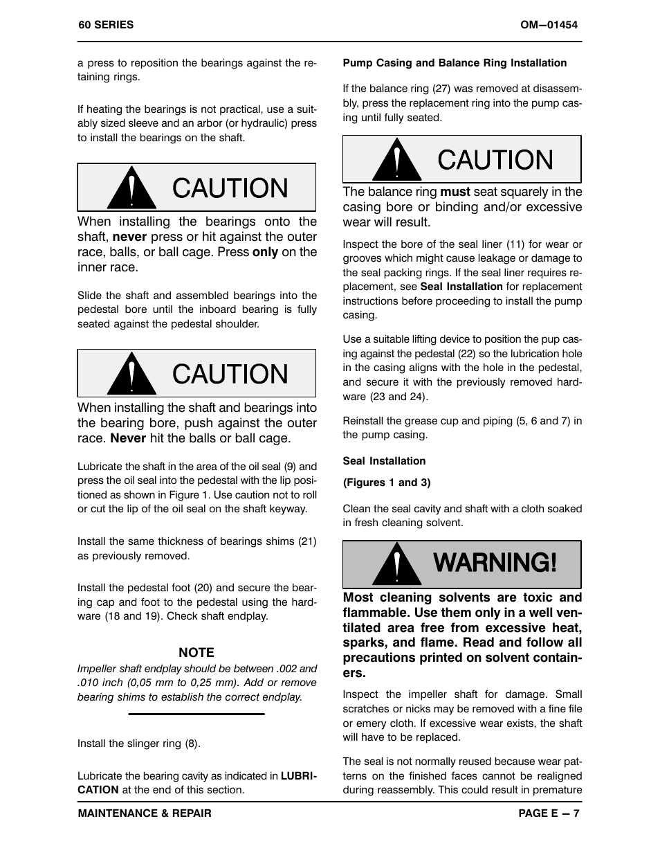 Gorman-Rupp Pumps 66B2-B 370671 and up User Manual | Page 29 / 34