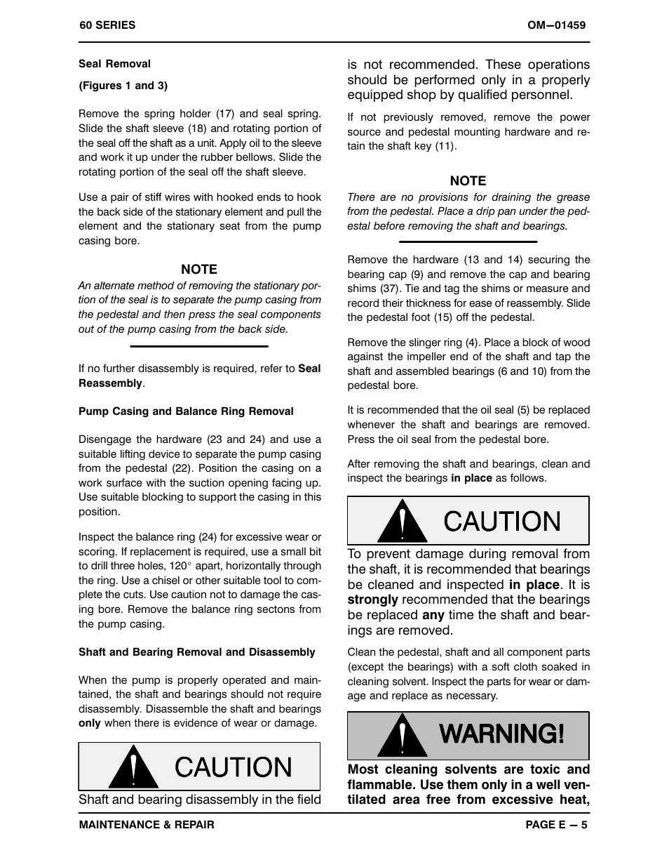 Gorman-Rupp Pumps 66B3-B 407277 and up User Manual | Page 26 / 32