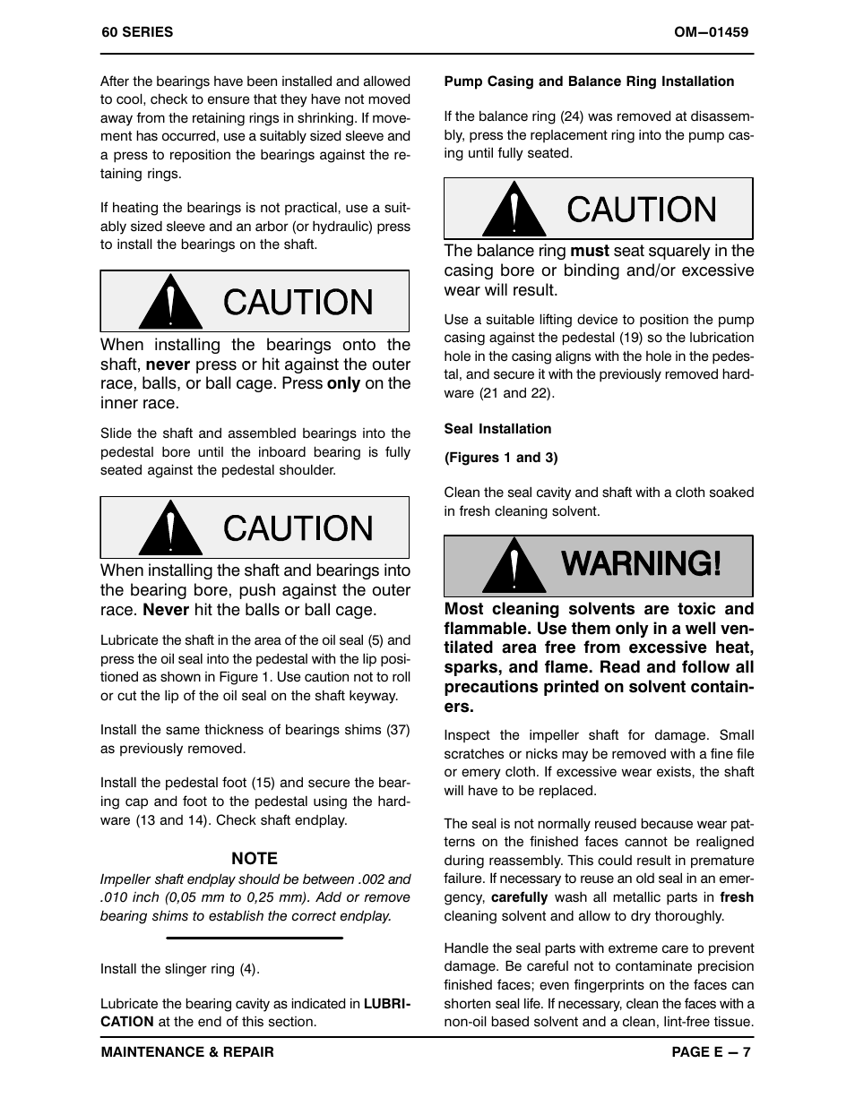 Gorman-Rupp Pumps 66B3-B 407277 and up User Manual | Page 28 / 32