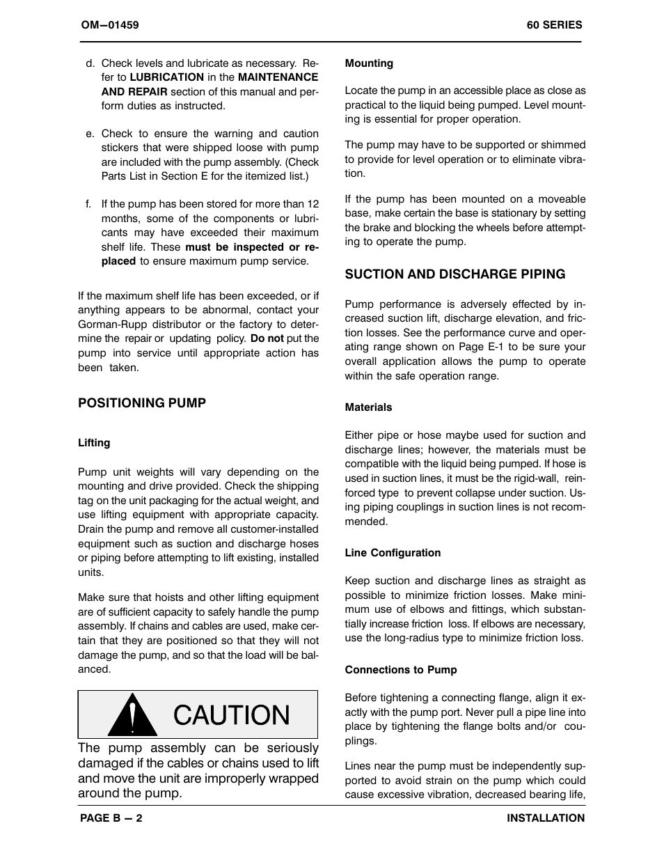 Gorman-Rupp Pumps 66B3-B 407277 and up User Manual | Page 9 / 32