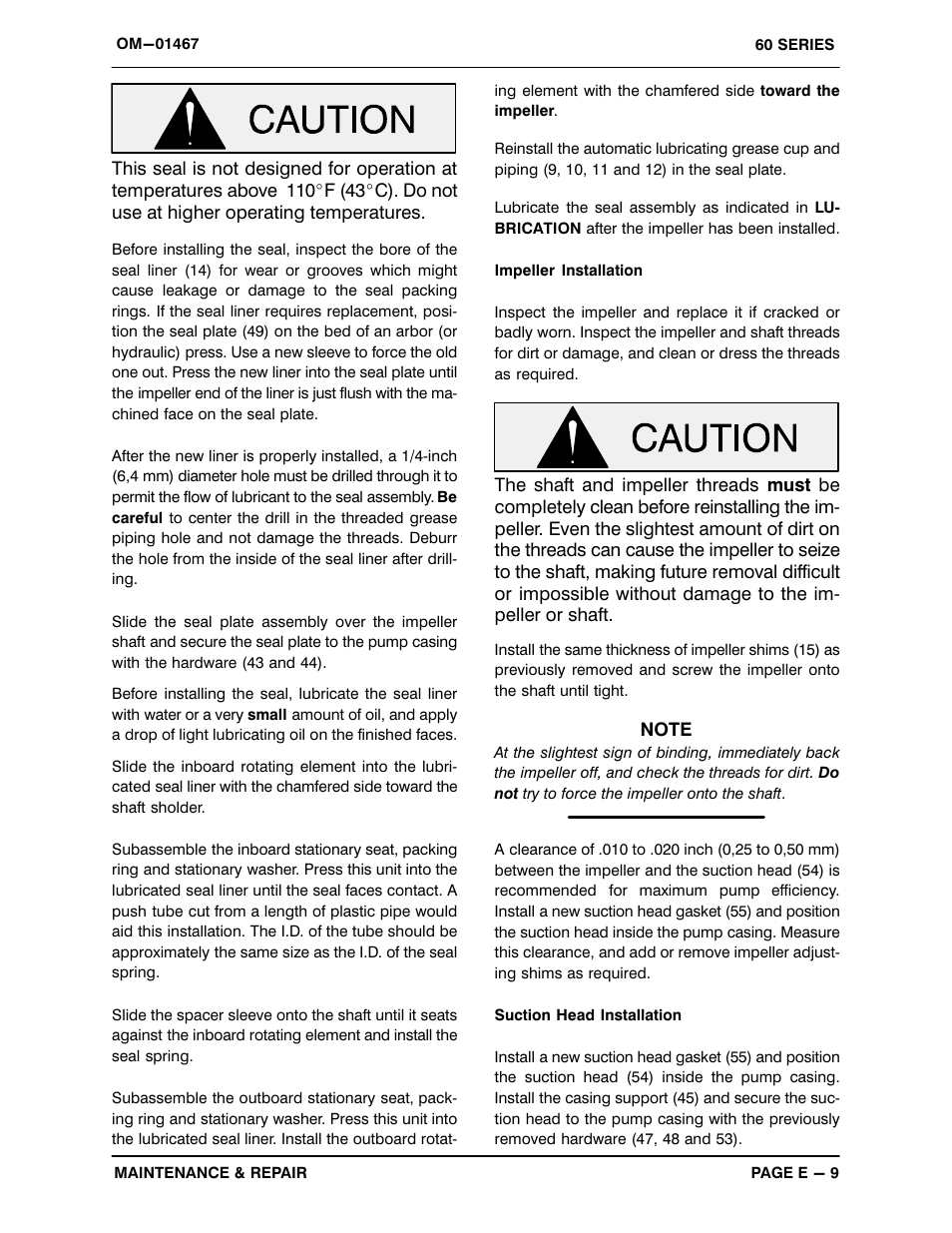 Gorman-Rupp Pumps 68A2-B 818301 and up User Manual | Page 30 / 33