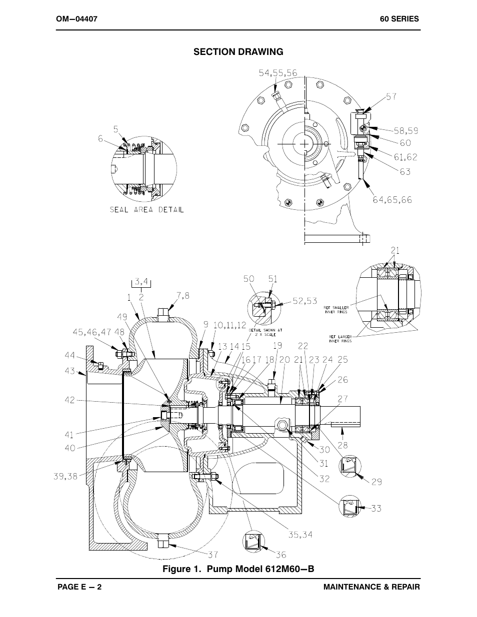 Gorman-Rupp Pumps 612M60-B 1453214 and up User Manual | Page 21 / 32