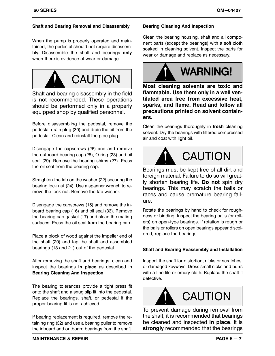 Gorman-Rupp Pumps 612M60-B 1453214 and up User Manual | Page 26 / 32