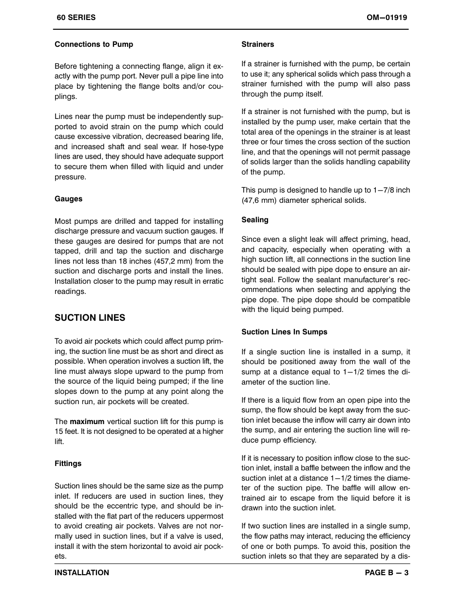 Gorman-Rupp Pumps 612L20B-B 806819 and up User Manual | Page 10 / 32