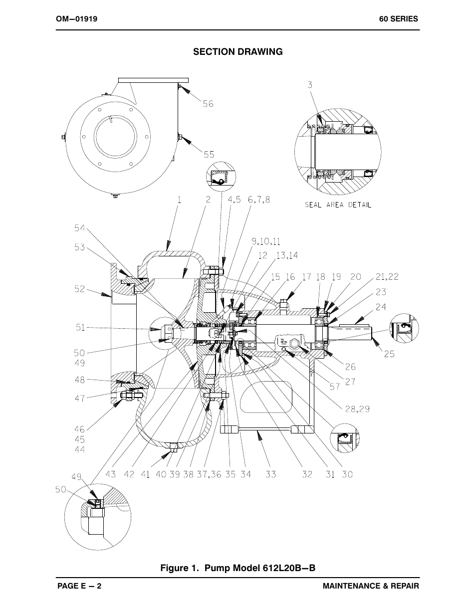 Gorman-Rupp Pumps 612L20B-B 806819 and up User Manual | Page 21 / 32